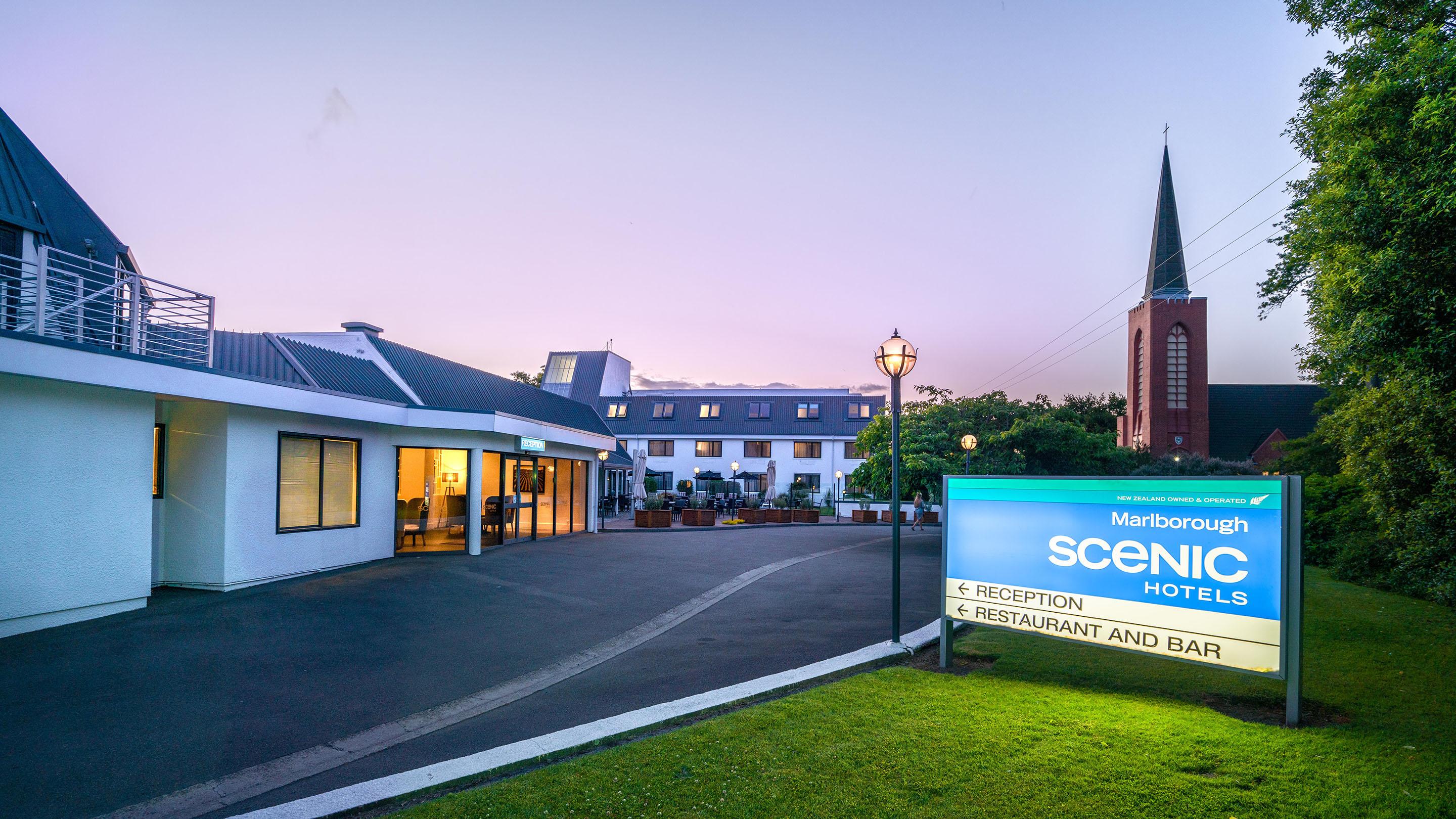 Scenic Hotel Marlborough Blenheim Exterior foto