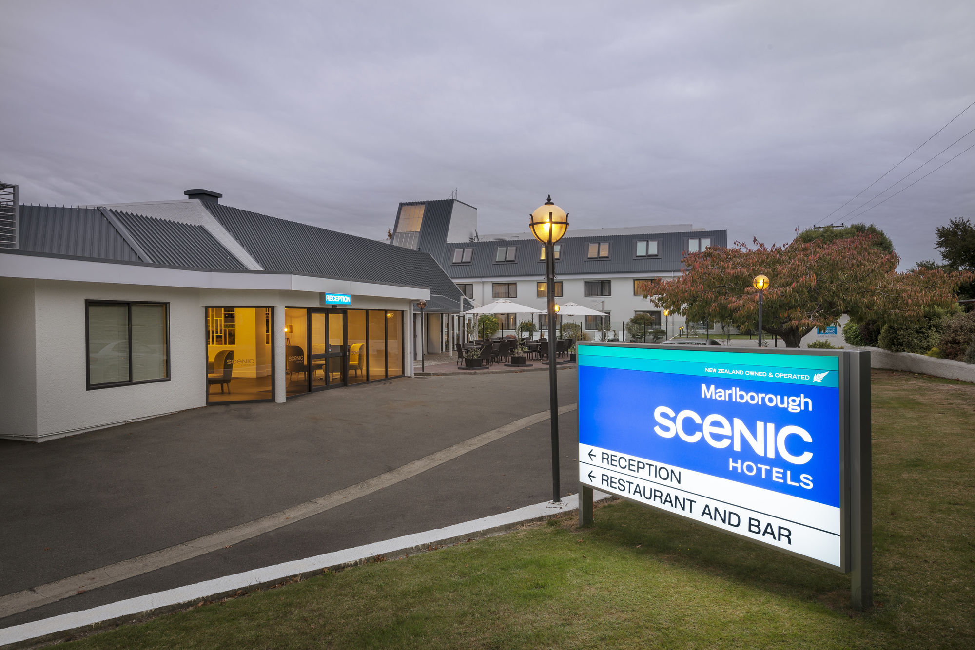 Scenic Hotel Marlborough Blenheim Exterior foto